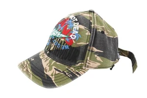 DIESEL C-Ripca Men Cap OS Camouflage Baseball Embroidered Cotton Casual Unisex - Picture 1 of 16