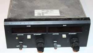 Narco Avionics INC. MK-12 D TSO NAVEGACIÓN/COMM 14V (usado y sin probar) - Imagen 1 de 8