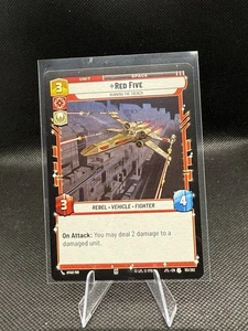 Star Wars: Unlimited - Red Five - Jump To Lightspeed NM/M Condition - Picture 1 of 2