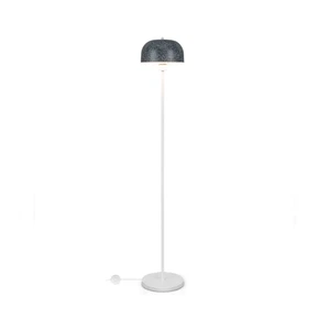 Lampada Da Terra Con Paralume E Interruttore a Pedale, Lampada a Stelo Moderna p - Foto 1 di 9