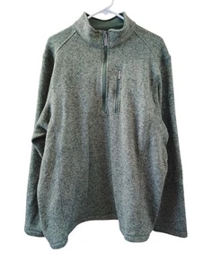 Chaqueta Woolrich Para Hombre Talla XXL Pullover Verde Bosque Oscuro Bolsillos Aire Libre Senderismo - Imagen 1 de 5