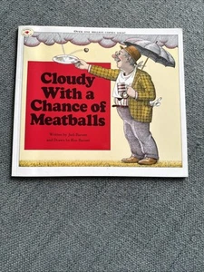 Cloudy with a Chance of Meatballs Judi Barrett 1978 Children's Picture Book - Picture 1 of 4