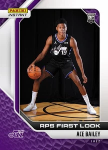 Ace Bailey 2025 Panini Instant NBA RPS First Look #11 RC - Qty - Picture 1 of 2
