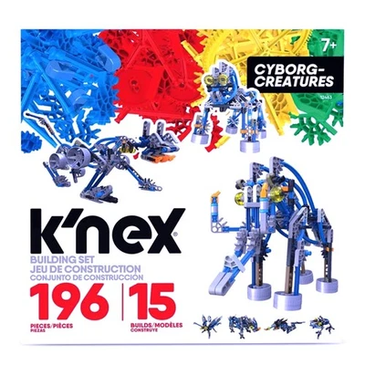 K'NEX Cyborg Creatures 196 pces Builds 15 Models | Construction Engineering 7+ - Image 1 of 3