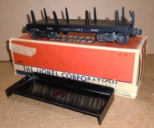 % Vintage Lionel Spur O ... "Lionel Lines Automatic Lumber Car #3461" mit Box - Bild 1 von 14