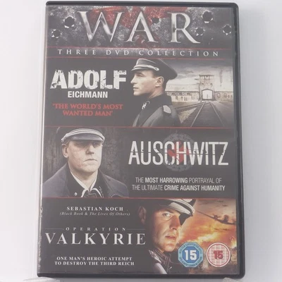 War The DVD Collection (2004) Adolf Eichmann Auschwitz Operation Valkyrie WWII - Image 1 of 4