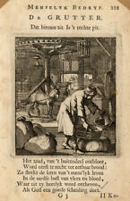 Antique Profession Print-CORN CHANDLER-Luyken-1704