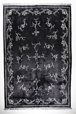 Turkish oushak rug,Boheman Decorative Wool on Cotton Rug,gallery rug,Home Rug