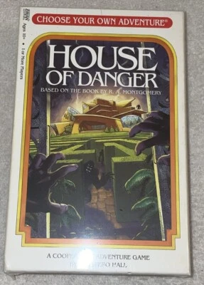 Choose Your Own Adventure House of Danger Game NEW Sealed | Z-Man Games - Image 1 of 4