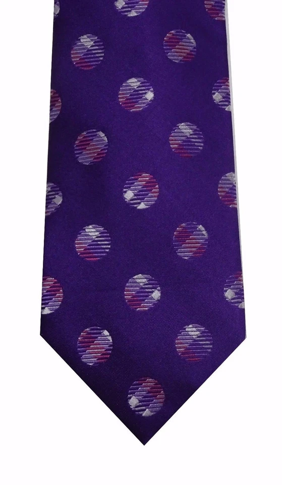 Nick Cannon Corbata Hombre Púrpura Corbata Seda Delgada Nueva Foto 1 de 4