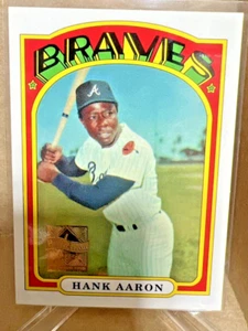 Tarjeta de Hank Aaron 1999 Topps reimpresión conmemorativa # 19 (B57BG) Atlanta Braves - Imagen 1 de 1