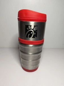 Rare Chick Fil A Travel Thermo Thermo Thermo Becher Tasse Edelstahl Rot Logo Kaffee Heiß  - Bild 1 von 9