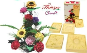 Moldes de flores 3D espumosos moldes artesanales para flores espuma Eva Fomi Termoformar CLAVEL - Imagen 1 de 1