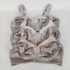 Bali Double Support Full Coverage T-Shirt Wireless Bra 36D Lot Of 3 Gray Beige