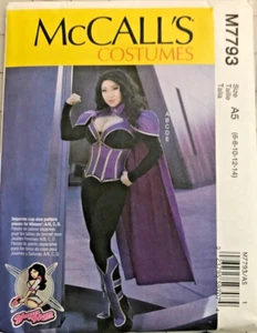 Disfraz de superhéroe con patrón de McCall YaYa Han M7793 6-14 - Imagen 1 de 6