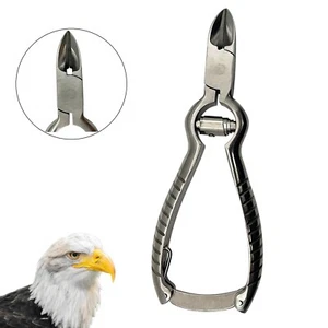Stainless Dead Skin Scissors Gourd Handle Eagle Beak Design with Pliers Cover - Picture 1 of 22