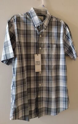 Camisa de vestir regular de manga corta con botones Dockers para niños talla S/P/CH Foto 1 de 4