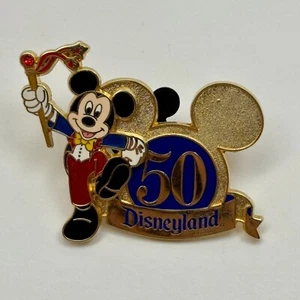 Disney Pin Bandleader Mickey (2005) Marching with a Baton 50th Anniversary Pin - Picture 1 of 3