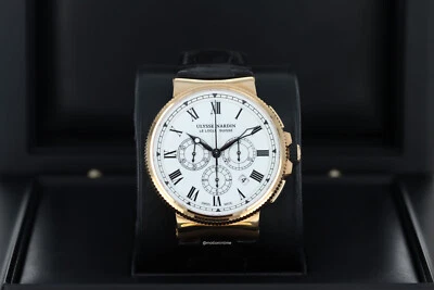 Ulysse Nardin Marine Cronógrafo Grand Feu Manufacture Boutique 1506-150LE Foto 1 de 4