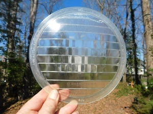 8.25" Clamert Depress Beam Headlight Glass Lens 8 1/4" Antique Auto Headlight - Picture 1 of 5