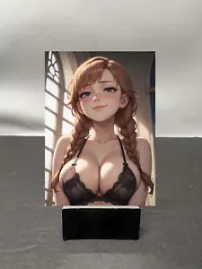 Princess Waifu Anime Custom Art Trading Card NSFW AVAILABLE W3473 - Picture 1 of 2