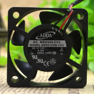 ADDA AD5012UB-C50 12V 0.30A 5CM 5020 Industrial Cooling Fan High Air Volume - Picture 1 of 5