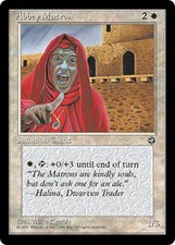 MTG - Magic the Gathering - Homelands (1995) - Abbey Matron #1