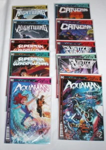 Lote Future State DC Comics Nightwing Superman Liga de la Justicia Aquaman Catwoman - Imagen 1 de 6