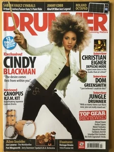 DRUMMER MAGAZINE #81 JULY 2010 - CINDY BLACKMAN - CHRISTIAN EIGNER - Bild 1 von 1