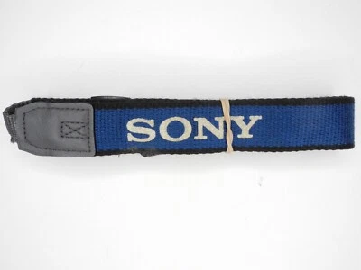 Sony Blue / Black / Gray 1" Neck Strap For Camera / Camcorder - Image 1 of 4