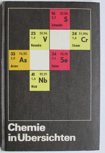 Chemie in Übersichten - DDR Schulbuch 1973 Chemiebuch Experimente Reaktionen - Bild 1 von 1