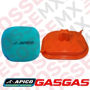GASGAS MC250F APICO PRE-OILED AIR FILTER & TWINAIR WASH COVER 2021-2023 DUAL STA - Picture 1 of 7