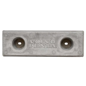 Volvo Penta Boat Transom Anode 3889901 | 16 1/2 x 5 1/4 x 2 Inch Gray - Picture 1 of 4