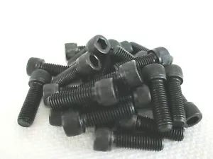 1/4-28 X 3/4" SOCKET HEAD CAP SCREWS BLACK HEAT TREATED ALLOY STEEL - 25 PCS - Picture 1 of 3