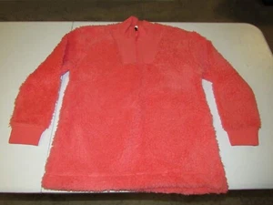 MAURICES WOMEN'S PINK 1/3 ZIP UP LONG SLEEVE SOFT FEEL SWEATSHIRT SIZE M NWT - Picture 1 of 5