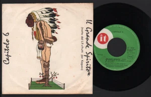 7" CAPITOLO 6 IL GRANDE SPIRITO / SOLE DI NOTTE DE ANGELIS DE GREGORI PROG ITA - Picture 1 of 1