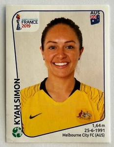 Panini FIFA Women's World Cup France 2019 - KYAH SIMON Australia Sticker 193 - Picture 1 of 2