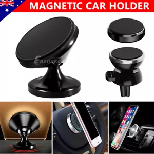 Universal Magnetic Magnet Car Phone Holder For iPhone 16 Pro Max Samsung S25+ - Picture 1 of 14