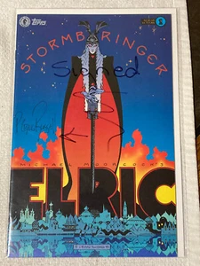 Cómics firmados por Elric: Stormbringer #1 1997 en estado bastante bueno+/casi nuevo Topps P Craig Russell - Imagen 1 de 3