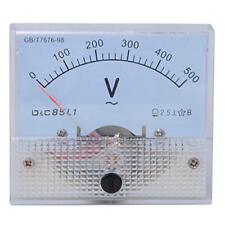 Misuratore Voltmetro analogico-Voltmetro puntatore CA 0-500V Misuratore (b9A)