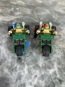 Carrera Teenage Mutant Ninja Turtles  Slot Cars  1:43 Scale  Both Raph & Leo - Picture 1 of 5