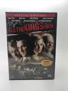 All The Kings Men (DVD, 2006). Law. Penn. Winslet. Hopkins. Brand New Sealed! - Foto 1 di 3