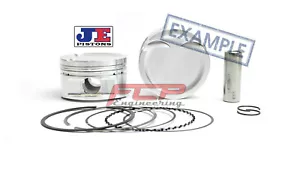 JE PISTONS SCHMIEDEKOLBEN CR 9.5 FOR BMW 135i 335i 740i 3.0 N54B30 - Picture 1 of 2
