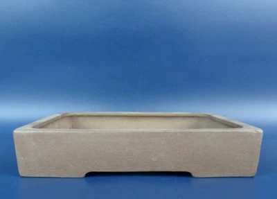 Japanese TOKONAME Bonsai pot SHIBAKATSU signed DEIMONO Rctgl SESSOKU w6.2" *613 - Image 1 of 4