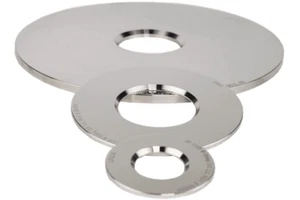 3" Universal Orifice Plate Stainless Steel 3.437" OD x 1.125" ID x 0.125" Thick - Picture 1 of 8