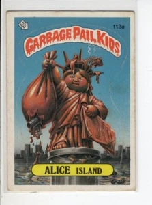 ALICE ISLAND BARBER TOPPS GARBAGE PAIL KIDS CARD SERIES 3 #113A USED - Picture 1 of 1