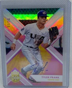TYLER FRANK 2018 PANINI ELITE EXTRA EDITION PINK AUTO #D 03/10 - Picture 1 of 1