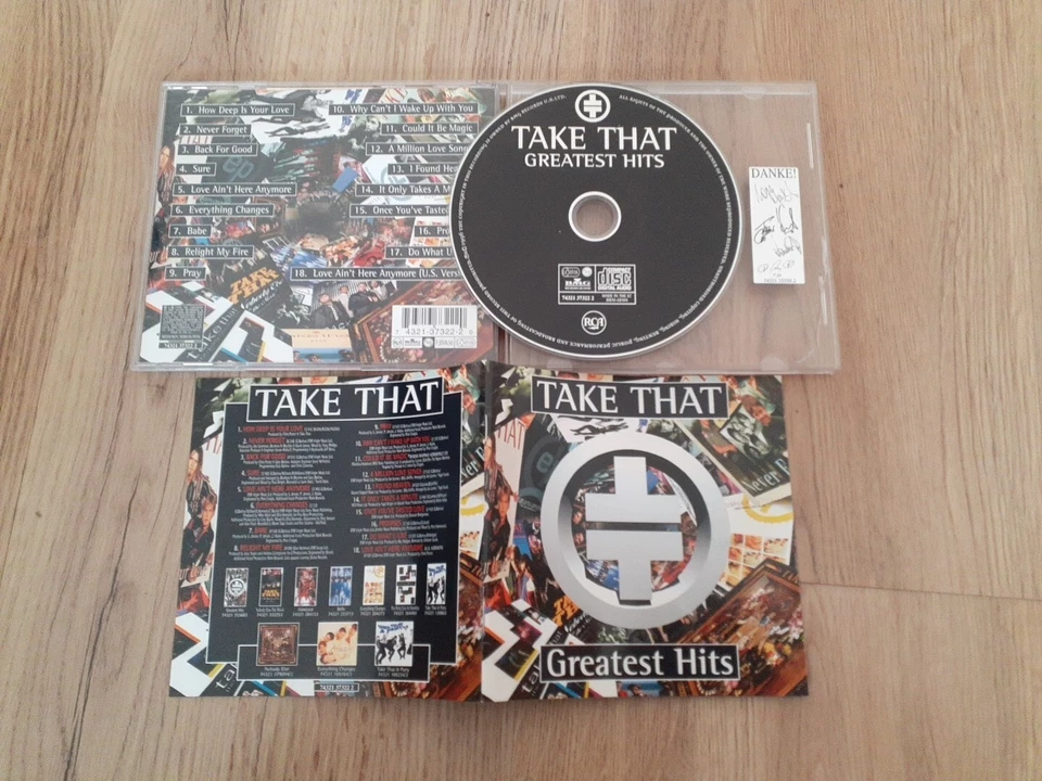 CD TAKE THAT Greatest Hits RCA 1996 alle 18 Hits BEST - Bild 1 von 1