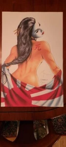 Extremely Rare 34" x 22" Shi LIMITED EDITION #141 Of 199 Signed Print MINT - Picture 1 of 12