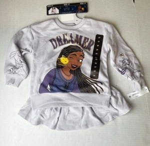 Disney Wish DREAMER 2 Piece Sweatshirt & Skort Set Size 3T Light Purple - Picture 1 of 10